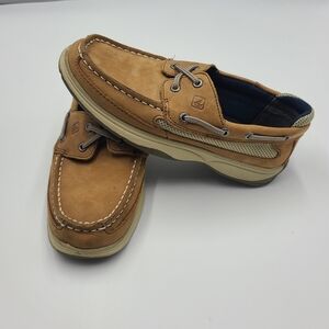 Sperry boys' Lanyard boat shoes size 3